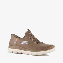 Skechers Summits Unknown Trail - Dames Instappers - Hands Free Slip-ins® - Bruin