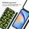 iMoshion Hoesje Geschikt voor Samsung Galaxy A34 (5G) Hoesje Met Koord - iMoshion Siliconen design hoesje met koord - Groen / Avocado Green