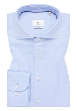Seidensticker Group - SLIM FIT Shirt - light blue structured - Maat 38