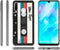 iMoshion Hoesje Geschikt voor Huawei P30 Lite Hoesje Siliconen - iMoshion Design hoesje - Zwart / Transparant / Cassette Tape