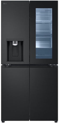 LG GMG861EPAE - Amerikaanse koelkast - Total No Frost InstaView - Essence Mat Zwart