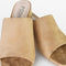 POSH by Poelman EMILY - Dames Muiltjes - Imitatie leer - Beige - Maat 38