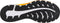 Asics Gel-Excite 9 - Hardloopschoen - AMPLIFOAM™-demping en GEL™-technologie - Blauw