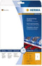 Herma 4698 - Etiketten A4 - Zelfklevend watervast - Wit (25 vel)