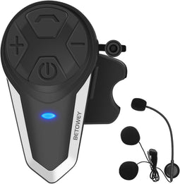 BT-S3 Bluetooth Motor Intercom Headset - Zwart - 1 Set