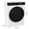 Gorenje WD2PA1X64ADW - Was-droogcombinatie - 10,5 kg wassen 6 kg drogen - Wit
