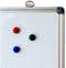 DiscountOffice - Whiteboard Budget - Magneethoudend, Droog Uitwisbaar - 60 x 90 cm - Staal - Wit