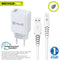 Muvit for Change - Oplader + Kabel USB A naar USB-C - 12 W - Wit