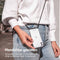 iMoshion Hoesje Geschikt voor iPhone 14 Pro Max Hoesje Met Koord - iMoshion Design Hoesje met Koord - Transparant / Dandelion