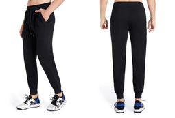Milanoro Comfortabele en ultrazachte joggingbroeken - 2 pack - Zwart & Lichtgrijs - Maat XL