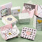 Vaessen Creative Rilbord - Score Easy - 30,5 x 30,5 cm - Inclusief vouwbeen en liniaal - Mint