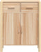vidaXL - Dressoir - 62x38x75 - cm - bewerkt - hout