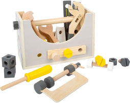 Small Foot - Houten Gereedschapskist 2in1, 28dlg.