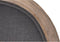 Kruk DKD Home Decor Spar Linnen Donker grijs (48 x 42 x 121 cm)