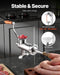 Stainless Steel Manual Meat Grinder, Food, Manual Crutch Grinder, 2 Grinding Plates, 5 mm, 8 mm, Sau