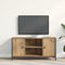 vidaXL - TV-kast - Artisan - Eiken - 100x40x50 - cm - Bewerkt - Hout - en - Staal