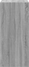 vidaXL - Kledingkast - 77x48x102 - cm - bewerkt - hout - gerookt - eikenkleurig