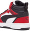 PUMA Rebound V6 Mid AC+ PS - Hoge sneakers - SoftFOAM+ demping - PUMA White-PUMA Black-For All Time Red