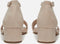 Tamaris Sandalen - Klittenbandsluiting - F-Leest smal - Beige (maat 40)