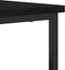 vidaXL - Dressoir - Zwart - Eiken - 70x30x80 - cm - Geengineerd - Hout