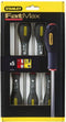 Stanley FatMax 5-Delige Schroevendraaierset - Ergonomische handgreep - Onbreekbaar