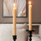 Rivièra Maison Rib Dinner Candle Yellow 2 pcs set van 4