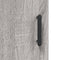 vidaXL - Wandkast - 60x31x60 - cm - bewerkt - hout - grijs - sonoma - eikenkleurig