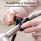 imoshion Telefoonhouder Fiets - GSM Houder Fiets - Telefoonhouder Fiets Waterdicht - 360° Rotatie - Universeel - Zwart