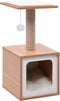 vidaXL - Kattenkrabpaal - met - sisal - krabmat - 62 - cm