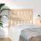 vidaXL - Hoofdbord - 95,5x4x100 - cm - massief - grenenhout