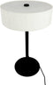 Dyberg Larsen Calix - Tafellamp - Stoffen kap - Nature/Black