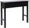 vidaXL - Wandtafel - 90x30x77 - cm - hout - zwart