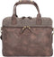 Pride and Soul laptoptas - MYSTIFY - imitatieleer - grijsbruin - JU-47302