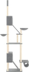 Kattenmeubel Vloer Tot Plafond 277-303 Cm Crèmekleurig