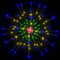 vidaXL - Kerstverlichting - vuurwerk - 140 - LED's - buiten - 20 - cm - meerkleurig
