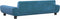 vidaXL Kinderbank 100x54x33 cm fluweel blauw