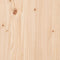 vidaXL - Monitorstandaard - 100x27x15 - cm - massief - grenenhout