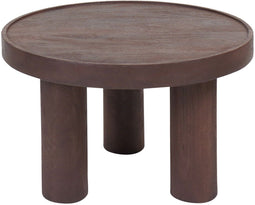 Salontafel Tias ø60 cm - Espresso Mangohout