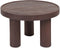 Salontafel Tias ø60 cm - Espresso Mangohout