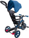 Globber Explorer Trike - Driewieler 4in1 met duwstang - Blauw