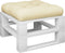 vidaXL - Palletkussen - 58x58x10 - cm - stof - zandkleurig