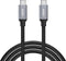 Aukey oplaadkabel oplader snoer USB-C naar USB-C - Zwart