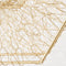 Kerstster goud - metaal - 89 cm hoog