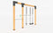 Outdoor Island - Premium schommel Anna 300 cm 90 cm Antraciet duike...
