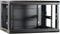 DSIT 6U wandkast met glazen deur 600x450x368mm (BxDxH) - serverbehuizing - serverrack - serverkast - 19 inch