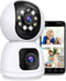 Camux DualVision - Beveiligingscamera Binnen - 2MP Full HD Nachtzicht - Babyfoon