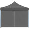 vidaXL - Vouwtent - pop-up - met - 8 - zijwanden - 3x9 - m - antraciet