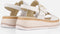 Gabor Sandalen - Platte sandalen - G-leest - Wit - Maat 39