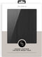 Selencia Tablet Hoes Geschikt voor Samsung Galaxy Tab A7 - Selencia Nuria Vegan Lederen Trifold Bookcase - Zwart /Zwart