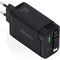 Aisens ASCH-65W3P071-BK - Oplader - 65 W Snel opladen - Zwart